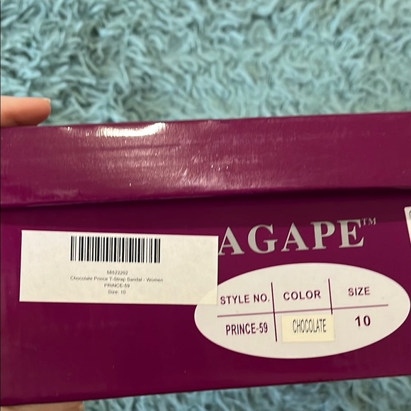 Brown Wedge Sandals with Adjustable Straps - Picture 9 of 9